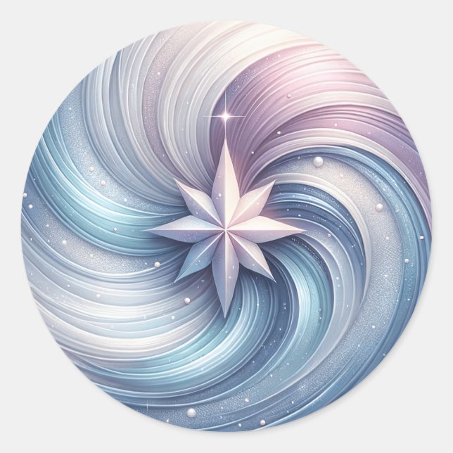 Adesivo em estrela (Frente)