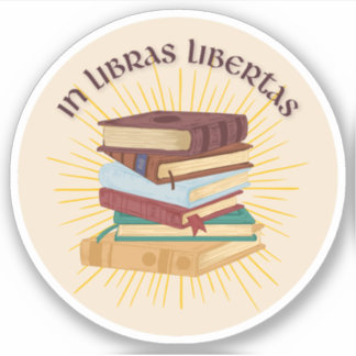 Adesivo Em Libras Libertas | Em Livros, Encontrar Liberdad