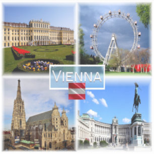 Adesivo Em Viena - Schloss Schonbrunn - Prater Fnfair -