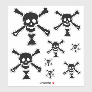Adesivo Emanuel Wynne Pirate Flag Jolly Roger