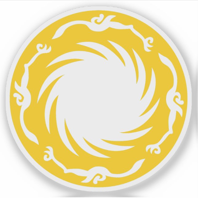 Adesivo Emblem of Chengdu, People's Republic of China (Frente)