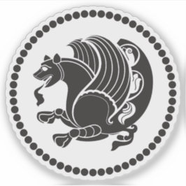 Adesivo Emblem of the Sasanian Empire (Simurgh), Iran
