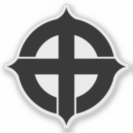 Adesivo Emblema da cidade de Kagoshima, Kagoshima, Japão