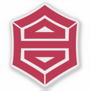 Adesivo Emblema da cidade de Kochi (Kochi), Kochi, Japão