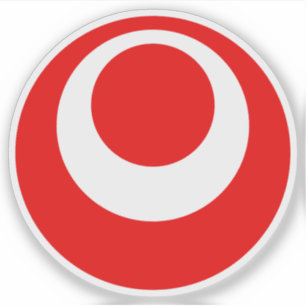 Adesivo Emblema da Prefeitura de Okinawa, Japão