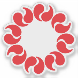 Adesivo Emblema da Prefeitura de Saitama, Japão
