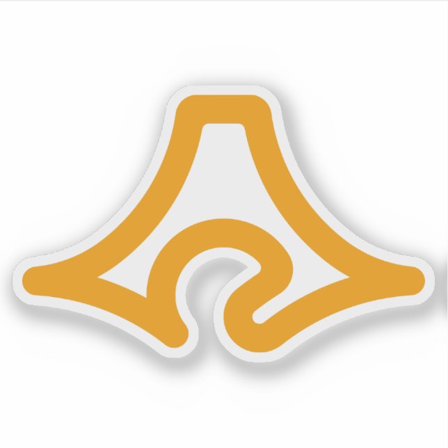 Adesivo Emblema da província de Shizuoka, Japão (Frente)