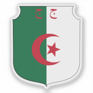 Adesivo Emblema da República Argelina (1962-1971)