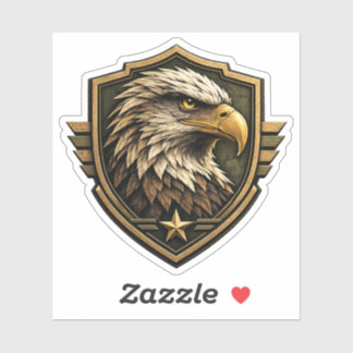 Adesivo Emblema de Águia Militar