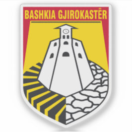 Adesivo Emblema de Gjirokastër, Albânia