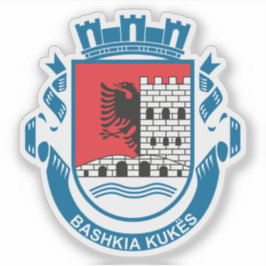 Adesivo Emblema de Kukës, Albânia