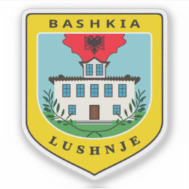 Adesivo Emblema de Lushnjë, Albânia