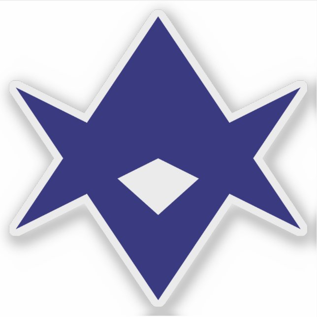 Adesivo Emblema de Toyota (Koromo), Aichi, Japão (Frente)