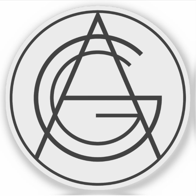 Adesivo Emblema do Governo-Geral da Argélia (1962) (Frente)