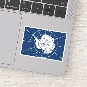 Adesivo Emblema do Tratado Antártico, Bandeira da Antártid