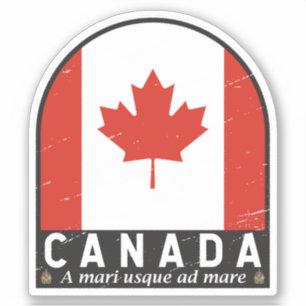 Adesivo Emblema emblem aflorado no Canadá