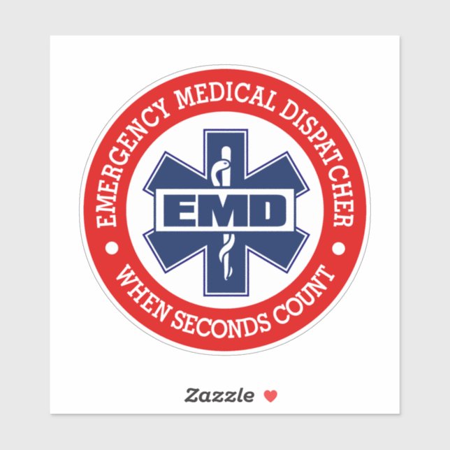 Adesivo EMD (Expedidor Médico de Emergência) (Folha)