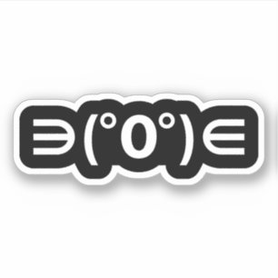 Adesivo Emoticon japonês Fugu Kaomoji