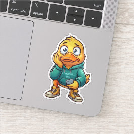 Adesivo Emotionally Buffering Duck