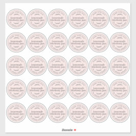 Adesivo Emperramento de mirtilo Russo de Azul Pastel Rosa 