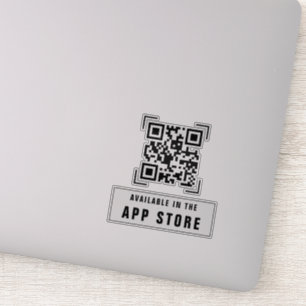 Adesivo Empresa comercial Pesquisa de Código QR de Down