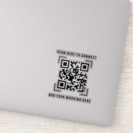 Adesivo Empresa comercial | Verificação de código QR