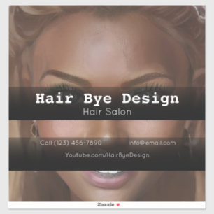 Adesivo Empresa Hair Styling para publicidade de veículos