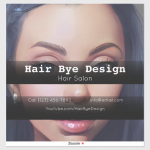 Adesivo Empresa Hair Styling para publicidade de veículos