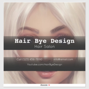 Adesivo Empresa Hair Styling para publicidade de veículos