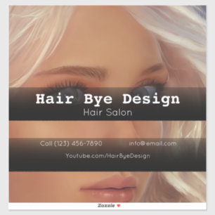Adesivo Empresa Hair Styling para publicidade de veículos