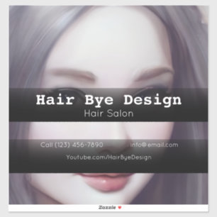 Adesivo Empresa Hair Styling para publicidade de veículos