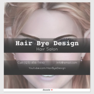 Adesivo Empresa Hair Styling para publicidade de veículos