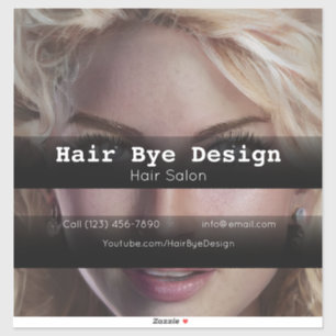 Adesivo Empresa Hair Styling para publicidade de veículos