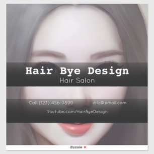 Adesivo Empresa Hair Styling para publicidade de veículos