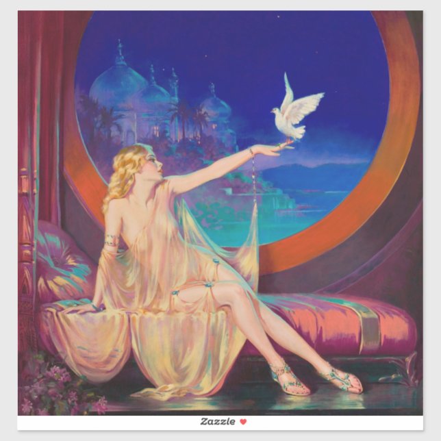 Adesivo Encantamento Arabian Haseki Sultans Princess 1925 (Folha)