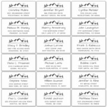 Endereço de Convidado para Casamento Grande de Mon