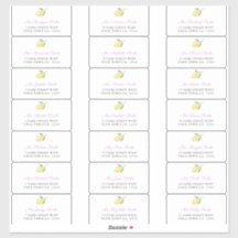 Endereço de Envelope de Convidado de Carvão de Lim