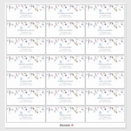 Adesivo Endereço do convidado para chá de panela de noiva