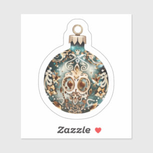 Adesivo Enfeites de natal Feliz: Beleza Criada