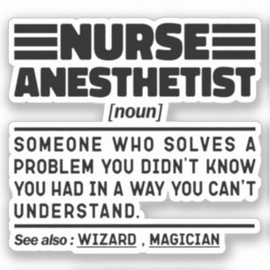 Adesivo Enfermeira Anestesista Enfermeira Especialista Enf