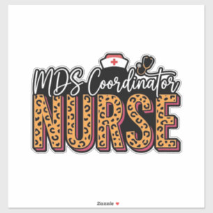 Adesivo Enfermeira Coordenadora de MDS Camisa Vintage com
