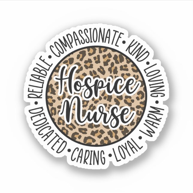 Adesivo Enfermeira do hospital, enfermeira do hospital RN, (Frente)