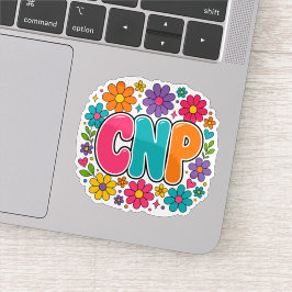 Adesivo Enfermeira Praticante CNP Retro