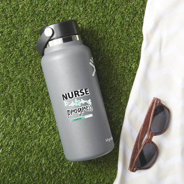 Adesivo Enfermeiro em Andamento (HydroFlask Insitu)