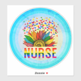 Adesivo Enfermeiro orgulho gay