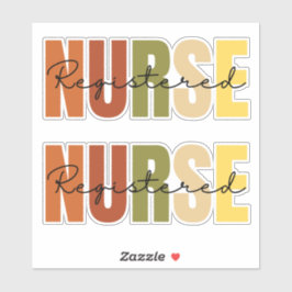 Adesivo Enfermeiro Registrado