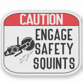 Adesivo engage Safety Squints