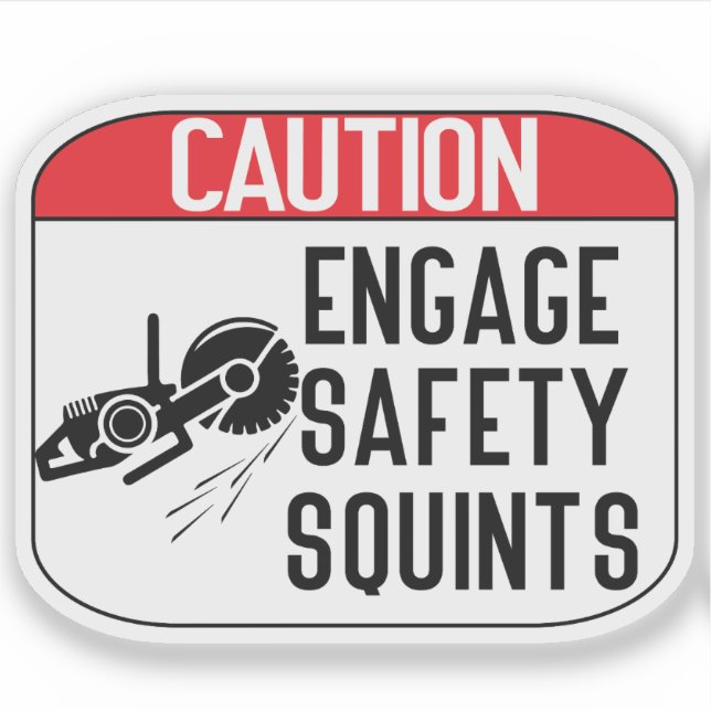 Adesivo engage Safety Squints (Frente)
