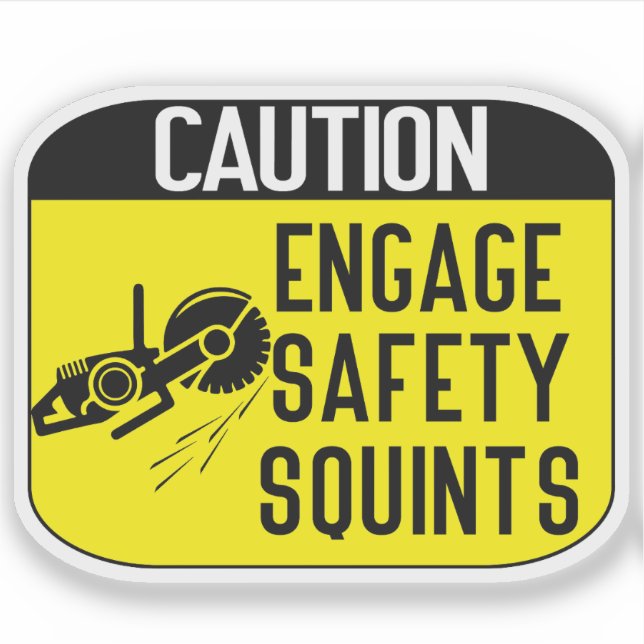 Adesivo engage Safety Squints (Frente)