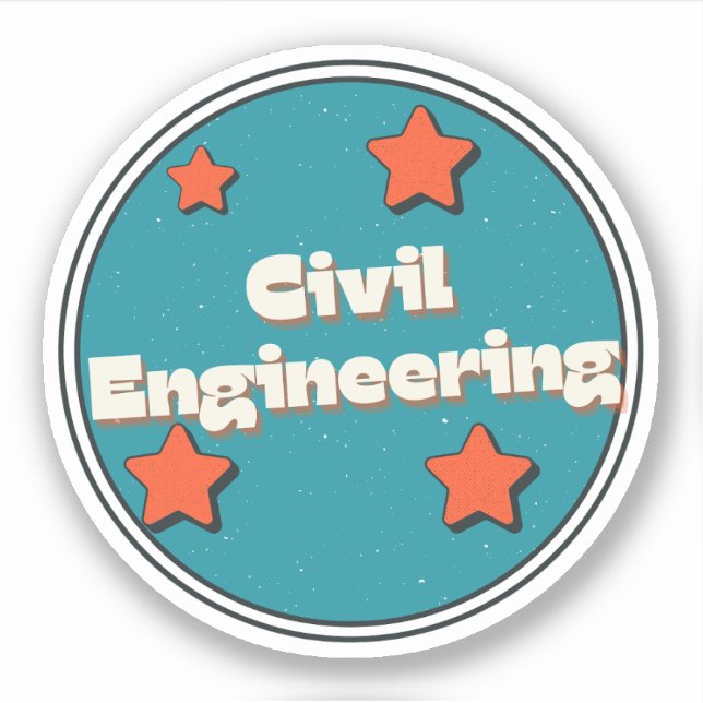Adesivo Engenharia Civil (Frente)